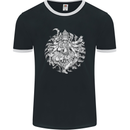 Goddess Shiva Hindu God Hinduism Religion Mens Ringer T-Shirt FotL Black/White