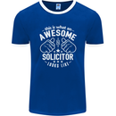 An Awesome Solicitor Looks Like Mens Ringer T-Shirt FotL Royal Blue/White
