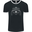 An Arab Panda Bear Mens Ringer T-Shirt FotL Black/White
