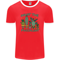 Gardening Fucculent Funny Plant Botanist Mens Ringer T-Shirt FotL Red/White