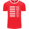 Dream Like Black Lives Matter History Month Mens Ringer T-Shirt FotL Red/White