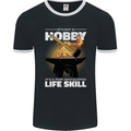 Life Post Apocalyptic Skill Blacksmith Mens Ringer T-Shirt FotL Black/White