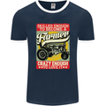 Farming Skilled Enough to Be a Farmer Mens Ringer T-Shirt FotL Navy Blue/White