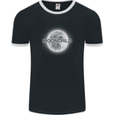 Moonchild Cancer Zodiac Mens Ringer T-Shirt FotL Black/White