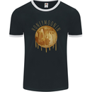 Honeymoon Honey Moon Honeymoonin Mens Ringer T-Shirt FotL Black/White