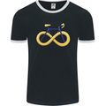 Infinity Bicycle Mens Ringer T-Shirt FotL Black/White