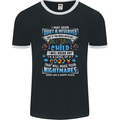 Mess With My Autism Child Autistic ASD Mens Ringer T-Shirt FotL Black/White