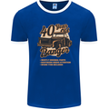 40 Year Old Banger Birthday 40th Year Old Mens Ringer T-Shirt FotL Royal Blue/White