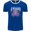 This Girl Was Born Virgo Mens Ringer T-Shirt FotL Royal Blue/White