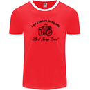 Camera for My Wife Photographer Photography Mens Ringer T-Shirt FotL Red/White