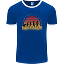 Evolution of a Metal Detector Detecting Mens Ringer T-Shirt FotL Royal Blue/White