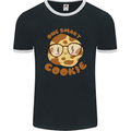 A Smart Cookie Funny Food Nerd Geek Science Mens Ringer T-Shirt FotL Black/White