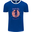 Stand Up Paddling Paddleboarding Mens Ringer T-Shirt FotL Royal Blue/White