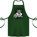 Who's Awesome You're Awesome Funny Cotton Apron 100% Organic Forest Green