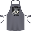 Who's Awesome You're Awesome Funny Cotton Apron 100% Organic Steel