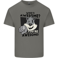 Who's Awesome You're Awesome Funny Kids T-Shirt Childrens Charcoal
