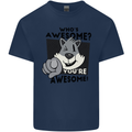 Who's Awesome You're Awesome Funny Kids T-Shirt Childrens Navy Blue