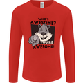 Who's Awesome You're Awesome Funny Mens Long Sleeve T-Shirt Red