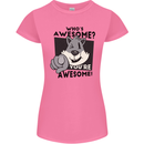 Who's Awesome You're Awesome Funny Womens Petite Cut T-Shirt Azalea