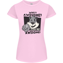 Who's Awesome You're Awesome Funny Womens Petite Cut T-Shirt Light Pink