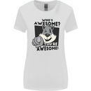 Who's Awesome You're Awesome Funny Womens Wider Cut T-Shirt White