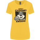 Who's Awesome You're Awesome Funny Womens Wider Cut T-Shirt Yellow