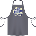 Whoos the Best Dad Funny Fathers Day Owl Cotton Apron 100% Organic Steel