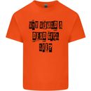 Why Would a Dead Girl Lie TV Drama Mens Cotton T-Shirt Tee Top Orange