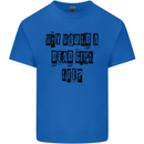 Why Would a Dead Girl Lie TV Drama Mens Cotton T-Shirt Tee Top Royal Blue