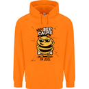 Why? Bee-Cause I'm Cool Funny Bee Childrens Kids Hoodie Orange