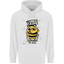 Why? Bee-Cause I'm Cool Funny Bee Childrens Kids Hoodie White