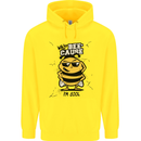 Why? Bee-Cause I'm Cool Funny Bee Childrens Kids Hoodie Yellow