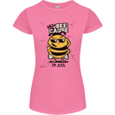 Why? Bee-Cause I'm Cool Funny Bee Womens Petite Cut T-Shirt Azalea