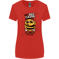 Why? Bee-Cause I'm Cool Funny Bee Womens Wider Cut T-Shirt Red
