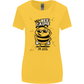 Why? Bee-Cause I'm Cool Funny Bee Womens Wider Cut T-Shirt Yellow