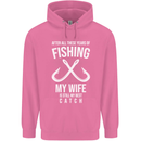 Wife Best Catch Funny Fishing Fisherman Mens 80% Cotton Hoodie Azelea