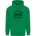 Wife Funny Motorbike Biker Motorcycle Mens 80% Cotton Hoodie Irish Green