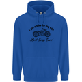Wife Funny Motorbike Biker Motorcycle Mens 80% Cotton Hoodie Royal Blue