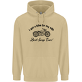 Wife Funny Motorbike Biker Motorcycle Mens 80% Cotton Hoodie Sand