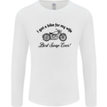 Wife Funny Motorbike Biker Motorcycle Mens Long Sleeve T-Shirt White