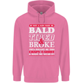 Wife & Kids Bald Tired & Broke Father's Day Mens 80% Cotton Hoodie Azelea