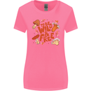 Wild & Free Mushroom Foraging Nature Womens Wider Cut T-Shirt Azalea