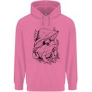 Wildlife Ecology a Frog and a Toadstool Childrens Kids Hoodie Azalea