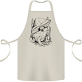 Wildlife Ecology a Frog and a Toadstool Cotton Apron 100% Organic Natural