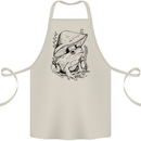 Wildlife Ecology a Frog and a Toadstool Cotton Apron 100% Organic Natural