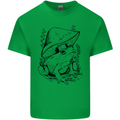 Wildlife Ecology a Frog and a Toadstool Kids T-Shirt Childrens Irish Green