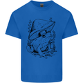 Wildlife Ecology a Frog and a Toadstool Kids T-Shirt Childrens Royal Blue