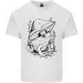 Wildlife Ecology a Frog and a Toadstool Kids T-Shirt Childrens White