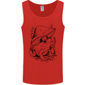 Wildlife Ecology a Frog and a Toadstool Mens Vest Tank Top Red