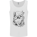 Wildlife Ecology a Frog and a Toadstool Mens Vest Tank Top White